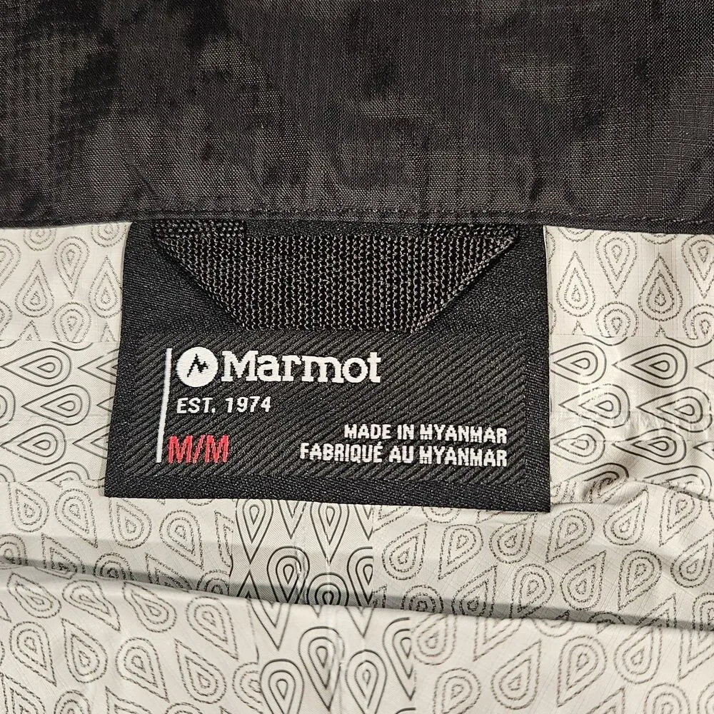 Marmot Women's Precip Eco Jacket rain coat / Black /‎ 46700-001 / Medium/ New